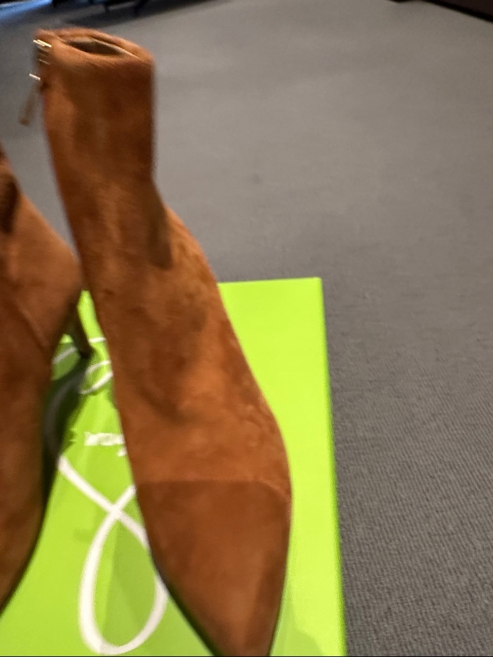 NIB San Edelman Ulissa in Brown Suede - Picture 6 of 14